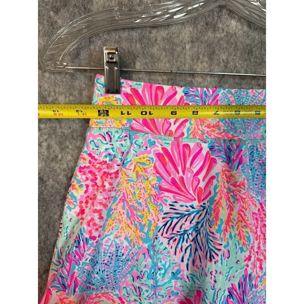 Lilly Pulitzer Luxletic Aila Skort UPF 50 Protection SPLASHDANCE Multicolor XXS